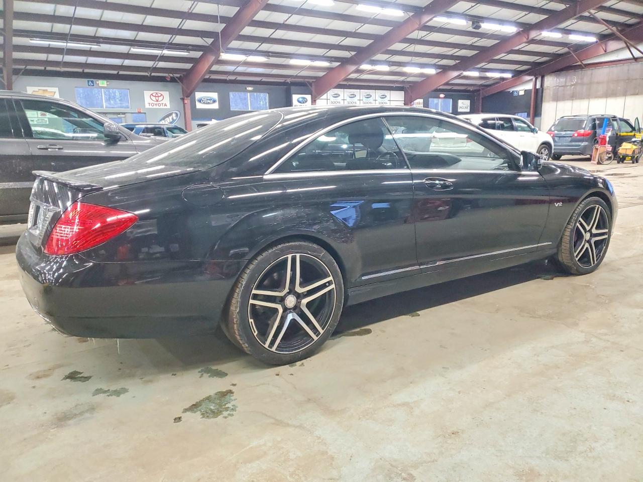 2012 Mercedes-benz Cl 600 Черный vin: WDDEJ7GB7CA028644