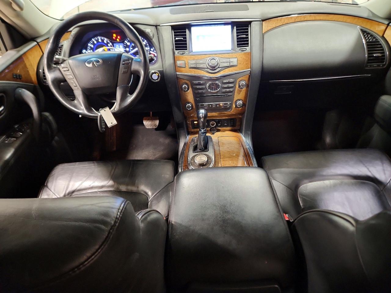 2014 Infiniti Qx80 Base Белый vin: JN8AZ2NC3E9351548