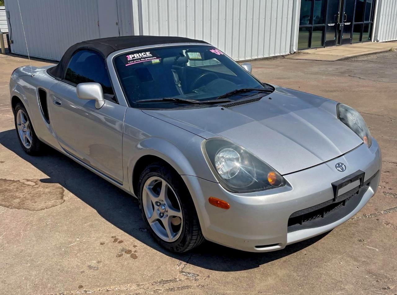 2000 Toyota Mr2 Spyder Silver vin: JTDFR3203Y0018812