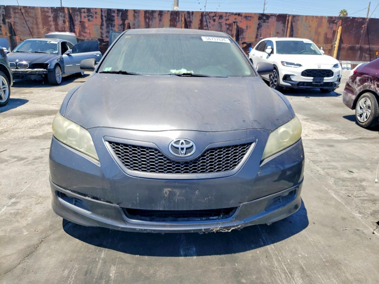 2008 Toyota Camry Se Gray vin: 4T1BE46K28U260393