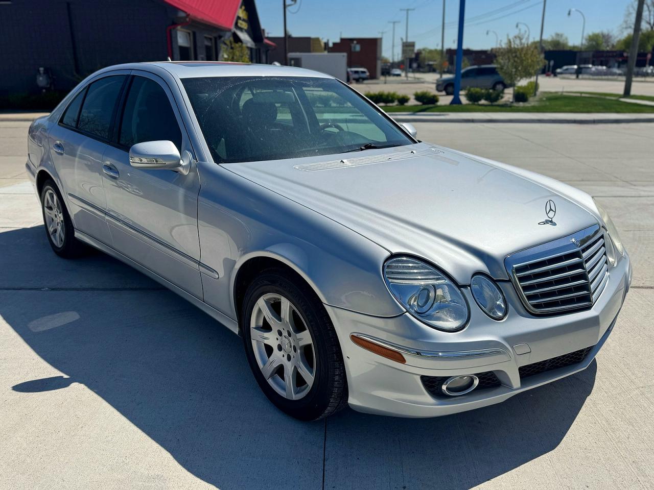 2008 Mercedes-benz E 320 Cdi Silver vin: WDBUF22X08B194985