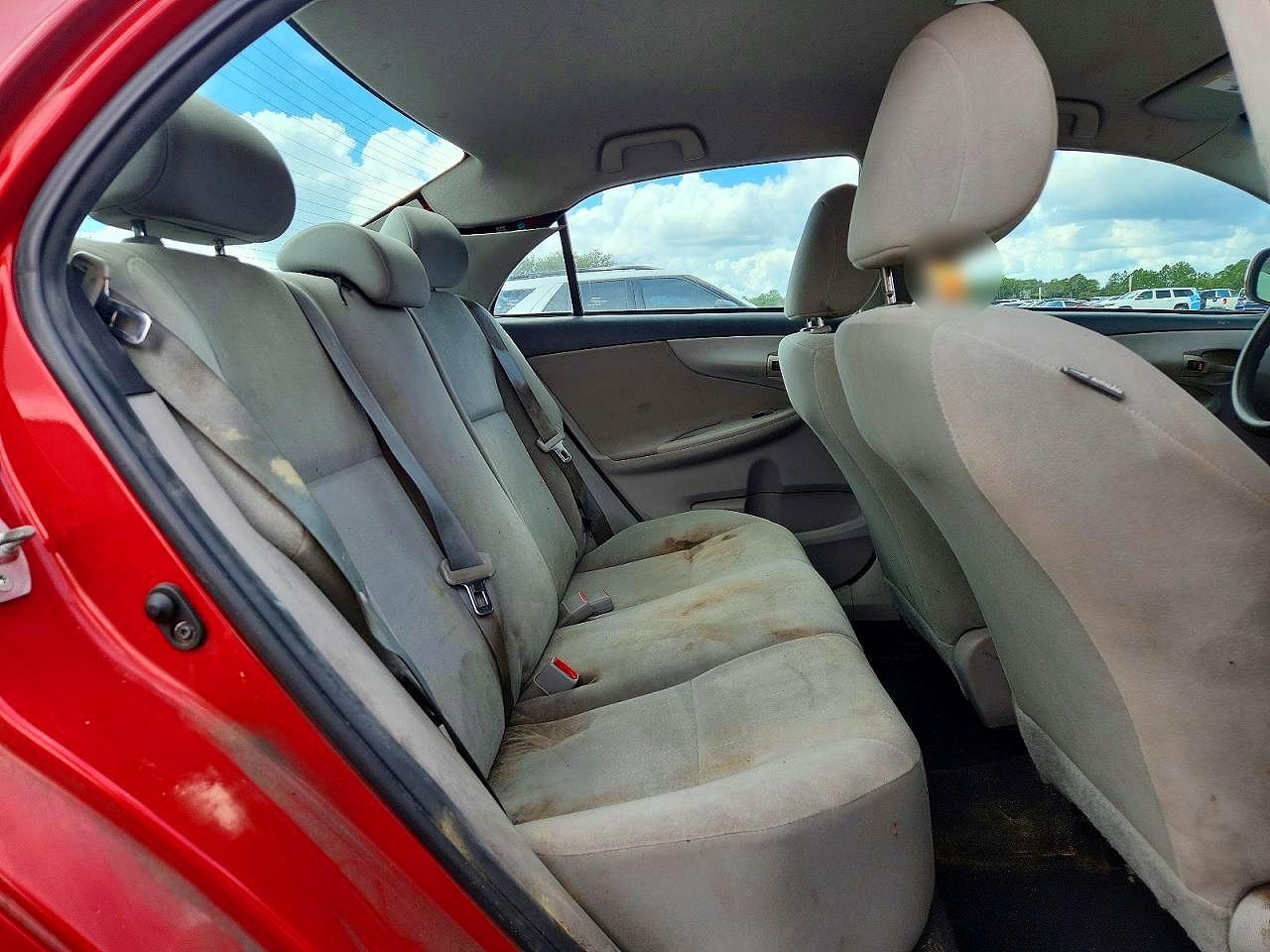 2013 Toyota Corolla L Red vin: 2T1BU4EE4DC964346