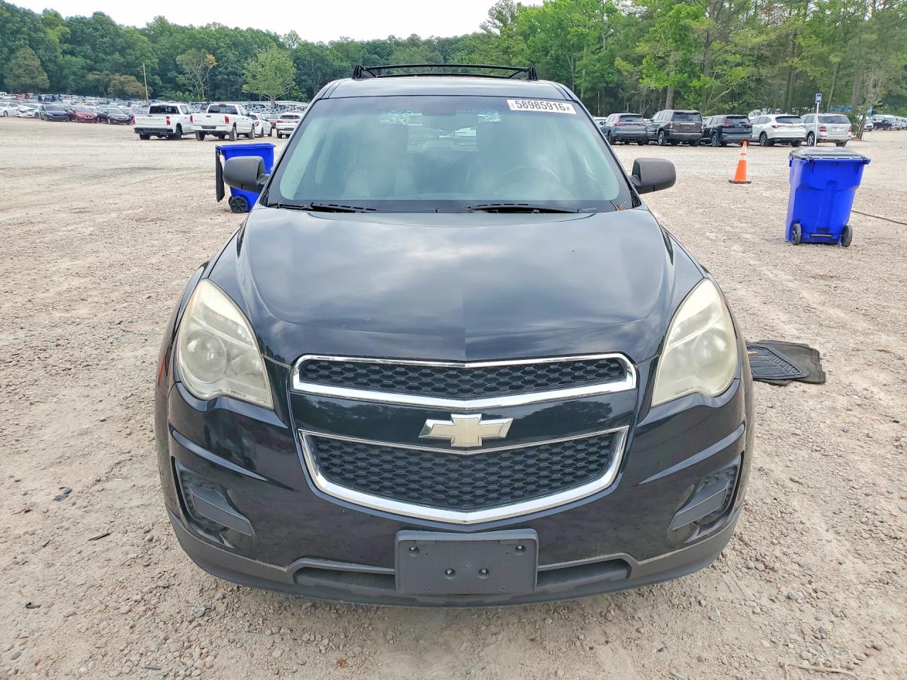 2011 Chevrolet Equinox Ls Black vin: 2CNFLCEC2B6449384