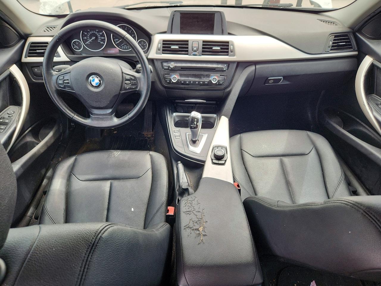 2015 Bmw 320 I White vin: WBA3B1C56FK135840