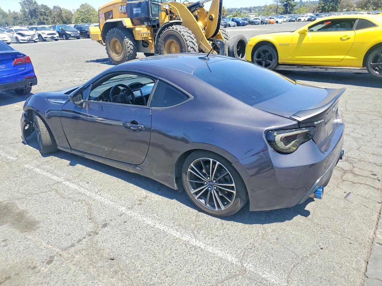 2014 Subaru Brz 2.0 Limited Gray vin: JF1ZCAC19E9600064