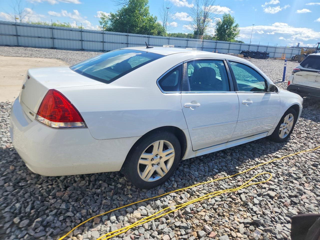 2014 Chevrolet Impala Limited Lt White vin: 2G1WB5E35E1188099
