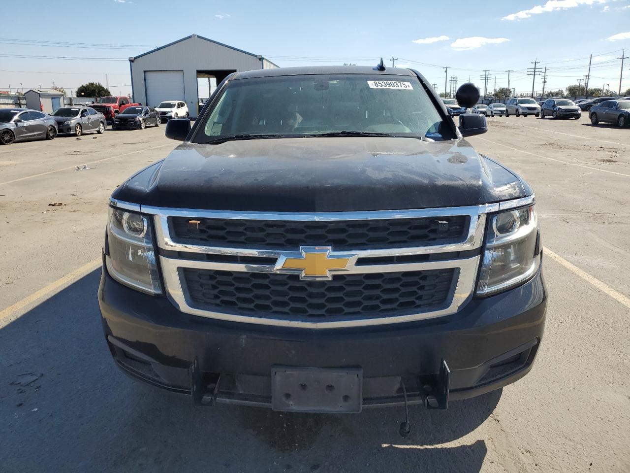 2018 Chevrolet Tahoe Police Черный vin: 1GNSKDEC6JR212452