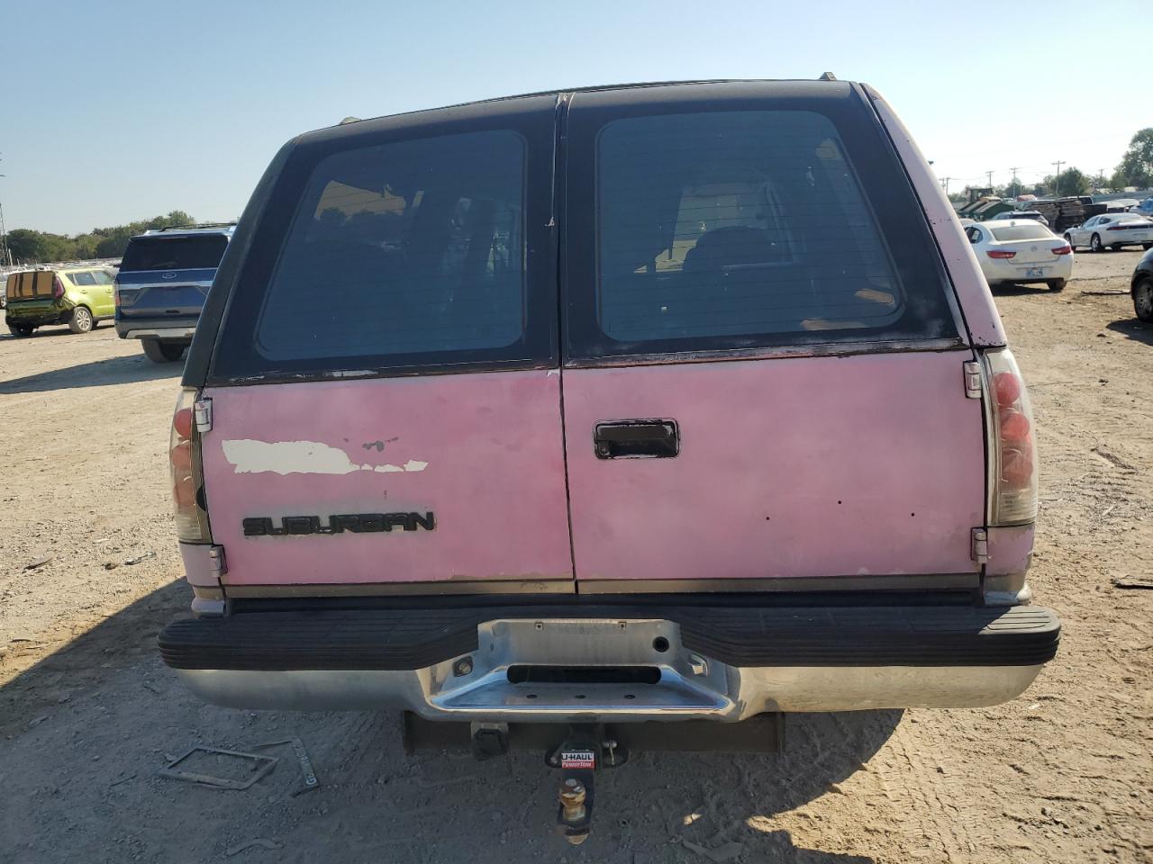 1993 Gmc Suburban K1500 Pink vin: 1GDFK16K8PJ758624