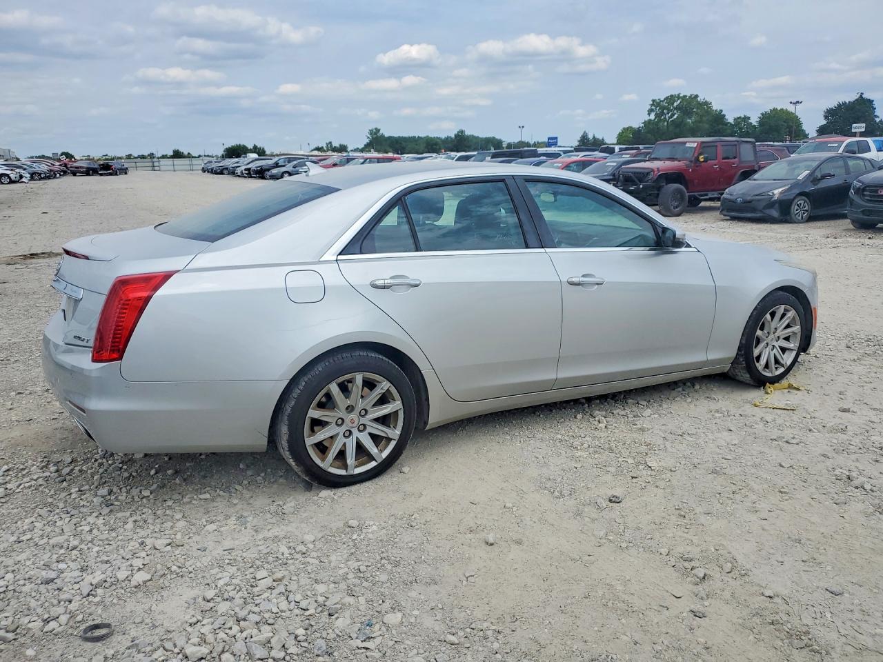 2014 Cadillac Cts Luxury Collection Silver vin: 1G6AX5SX4E0196882