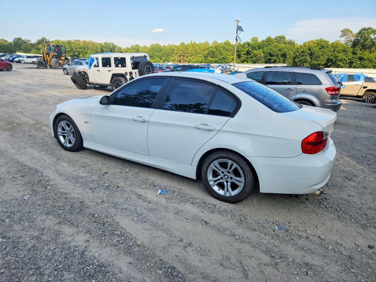 2008 Bmw 328 I Белый vin: WBAVA33588P141846