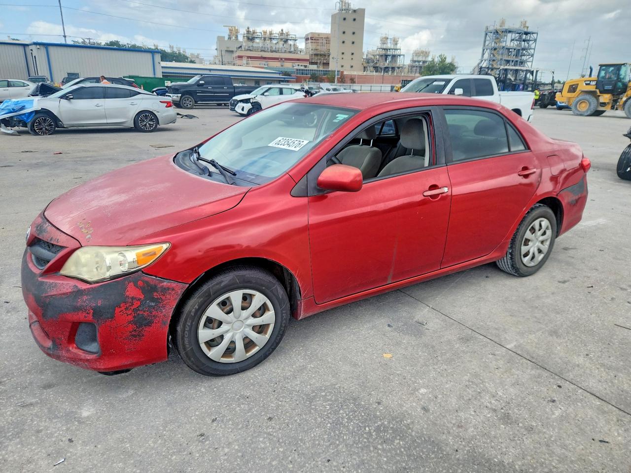 2011 Toyota Corolla Le Red vin: 2T1BU4EE0BC569481