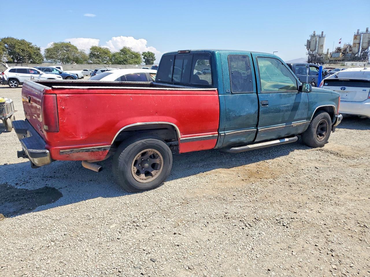 1995 Gmc Sierra C1500 Green vin: 2GTEC19K8S1583948