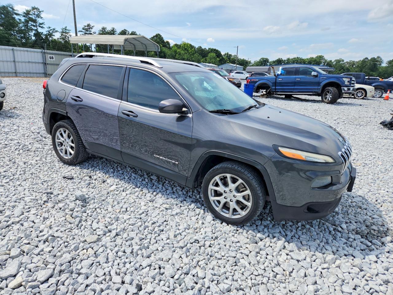 2014 Jeep Cherokee Latitude Charcoal vin: 1C4PJLCB1EW299495