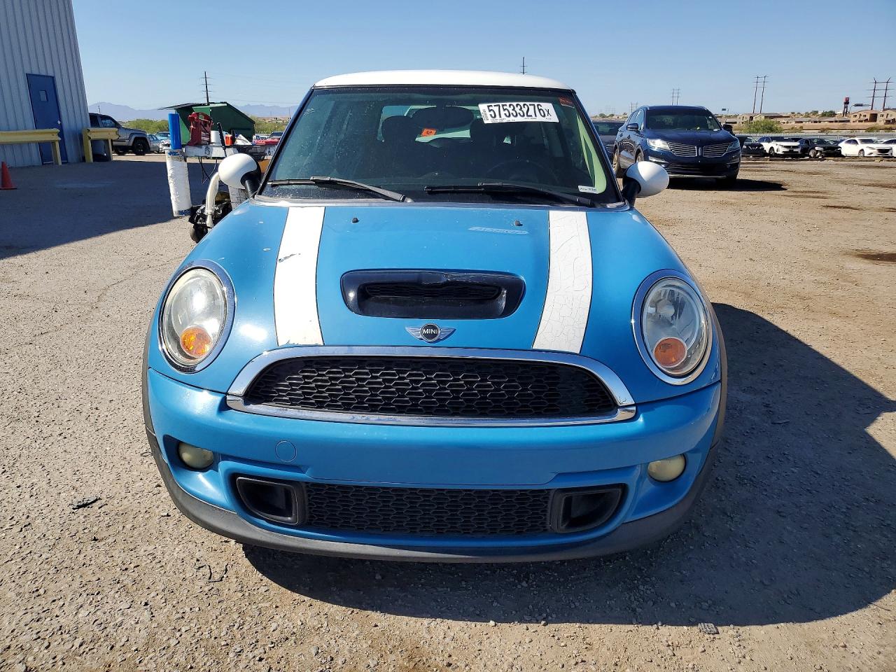 2013 Mini Cooper S Синий vin: WMWSV3C53DT477302