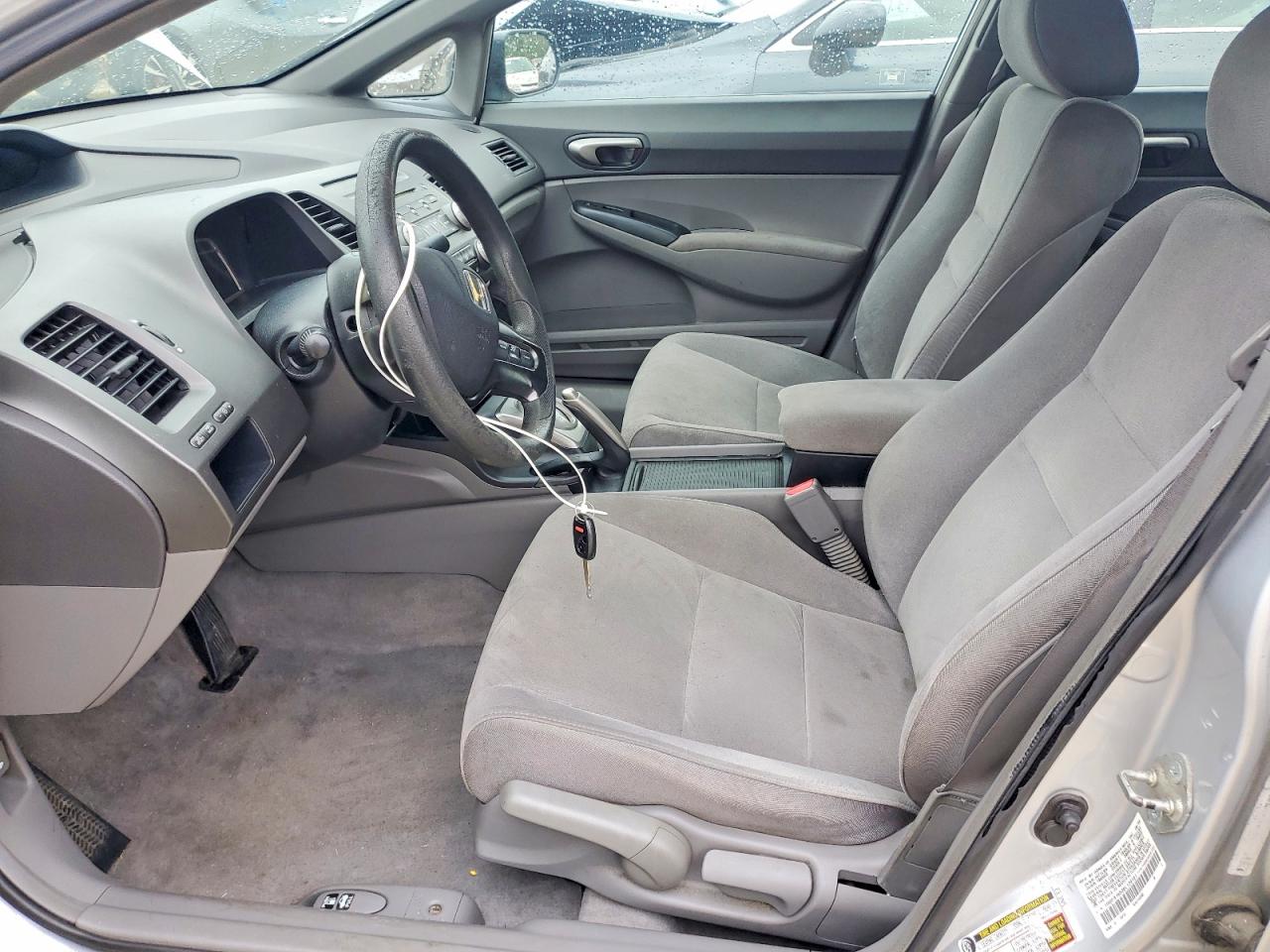 2006 Honda Civic Lx Silver vin: 1HGFA16536L139161