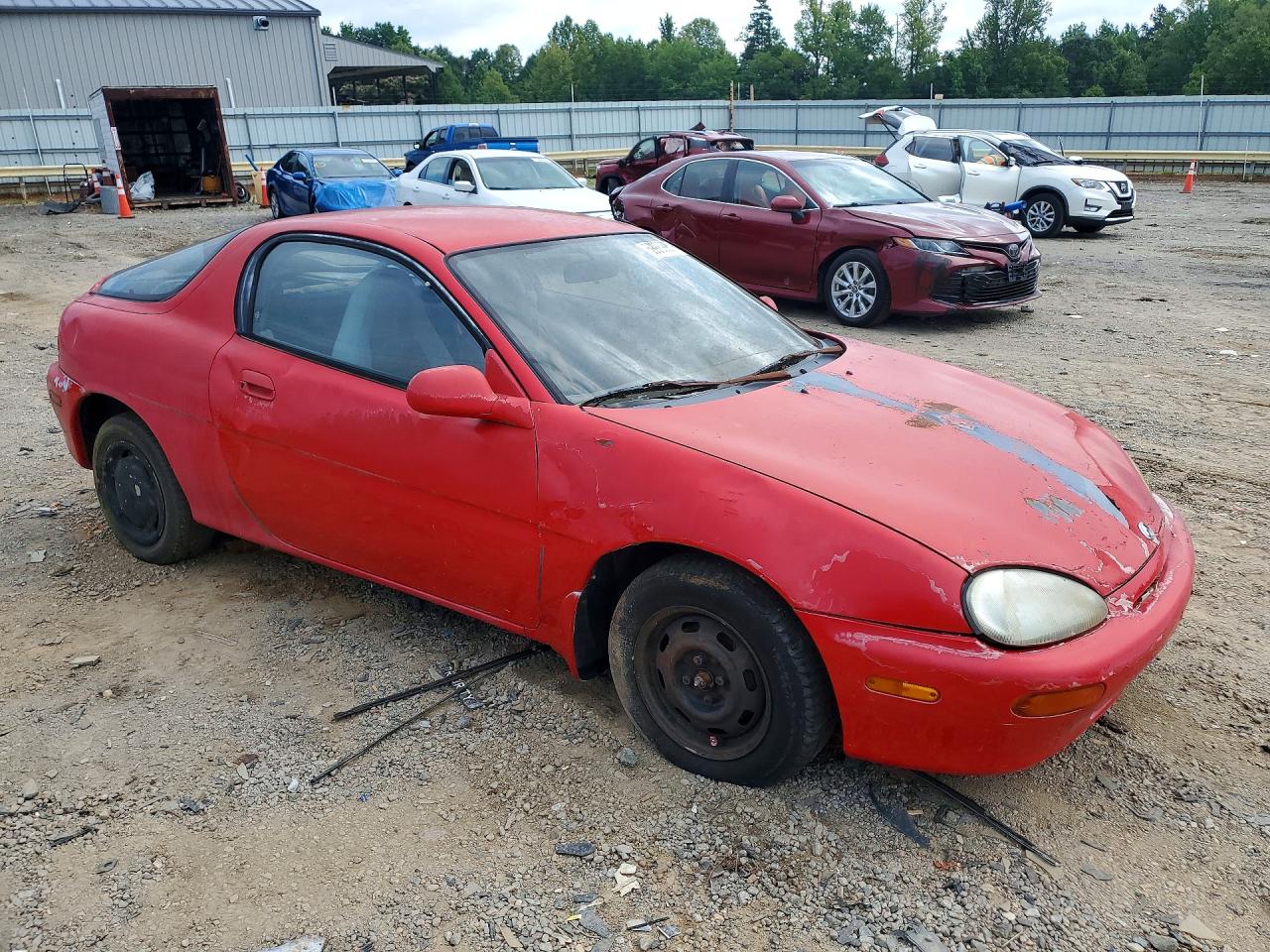 1993 Mazda Mx-3 Red vin: JM1EC4310P0229717