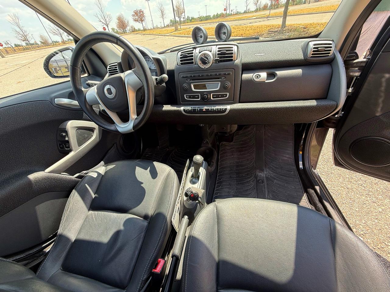 2009 Smart Fortwo Passion Черный vin: WMEEK31X99K268402