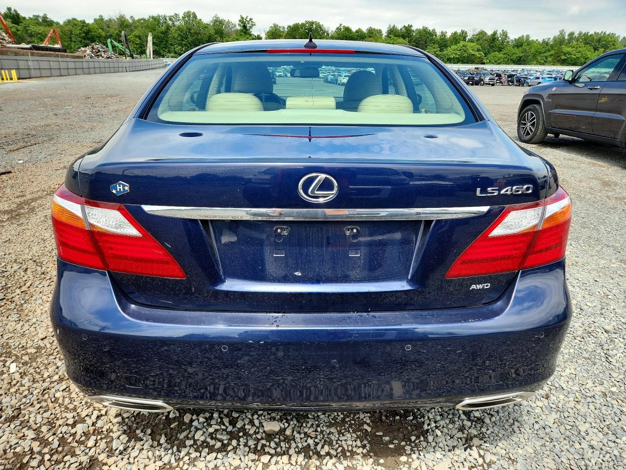2012 Lexus Ls 460 Blue vin: JTHCL5EF3C5014169