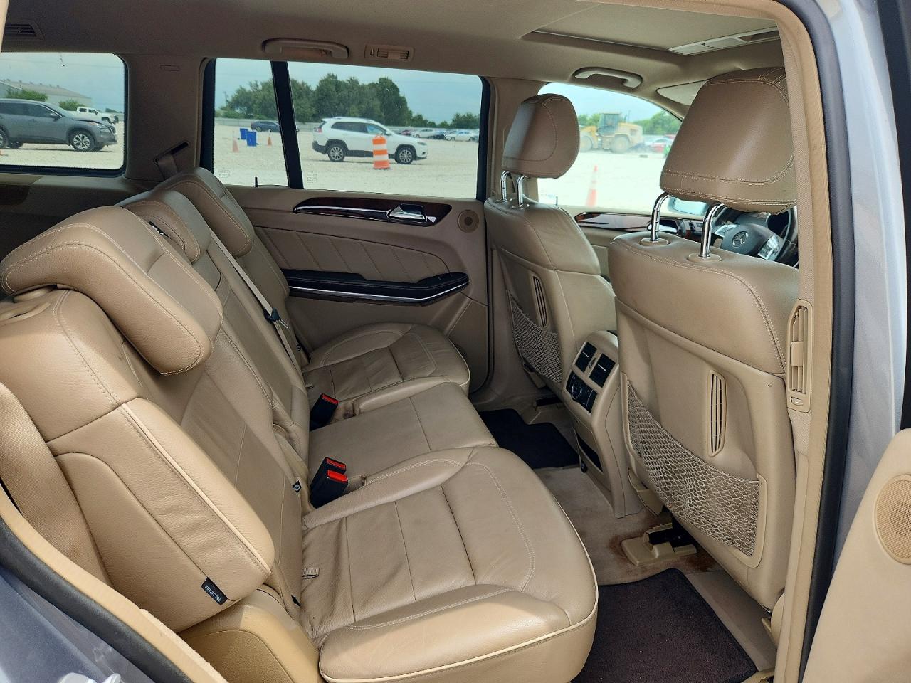 2014 Mercedes-benz Gl 450 4matic Silver vin: 4JGDF7CE3EA284544
