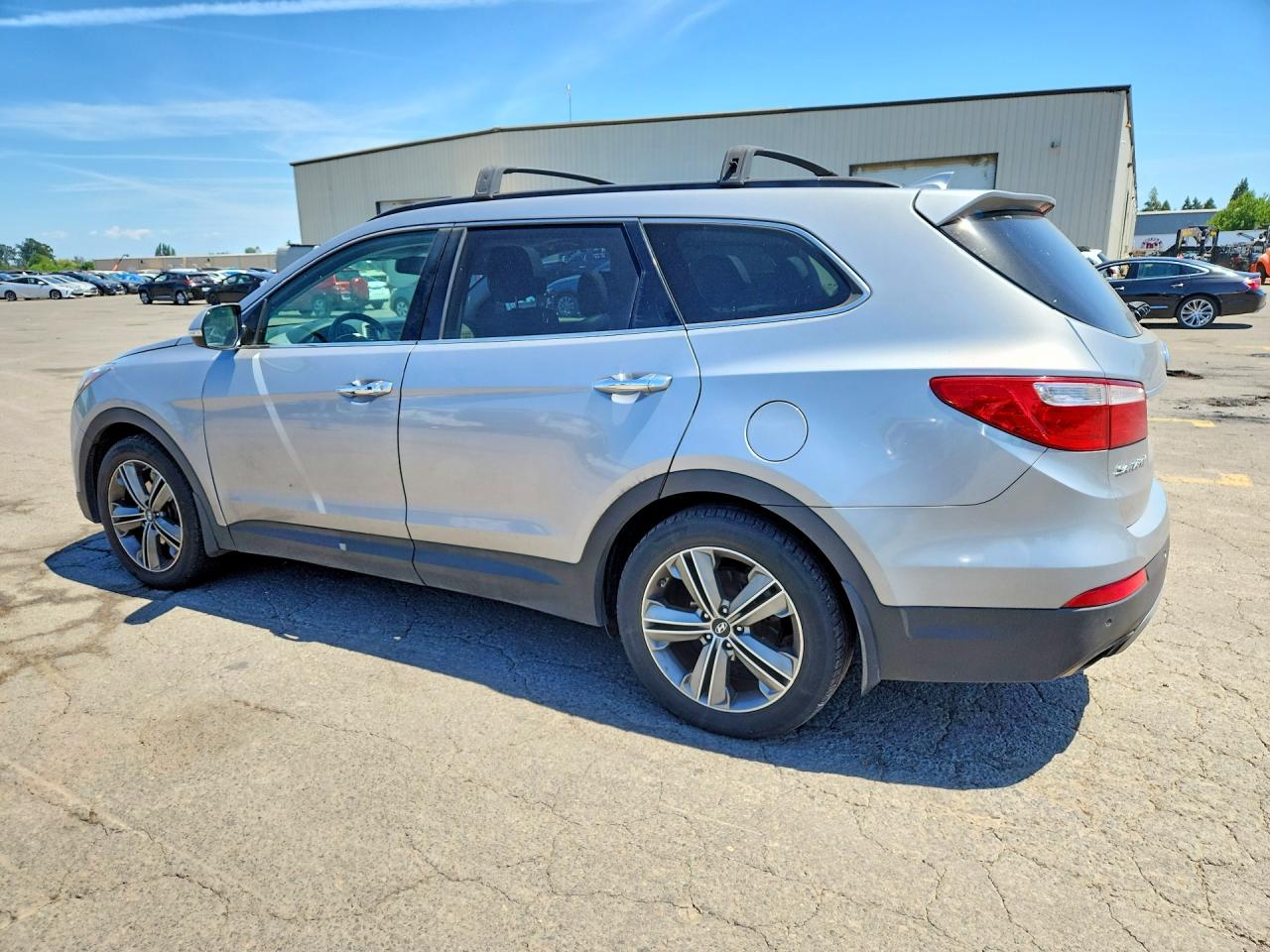 2015 Hyundai Santa Fe Gls Серебряный vin: KM8SRDHF6FU125192