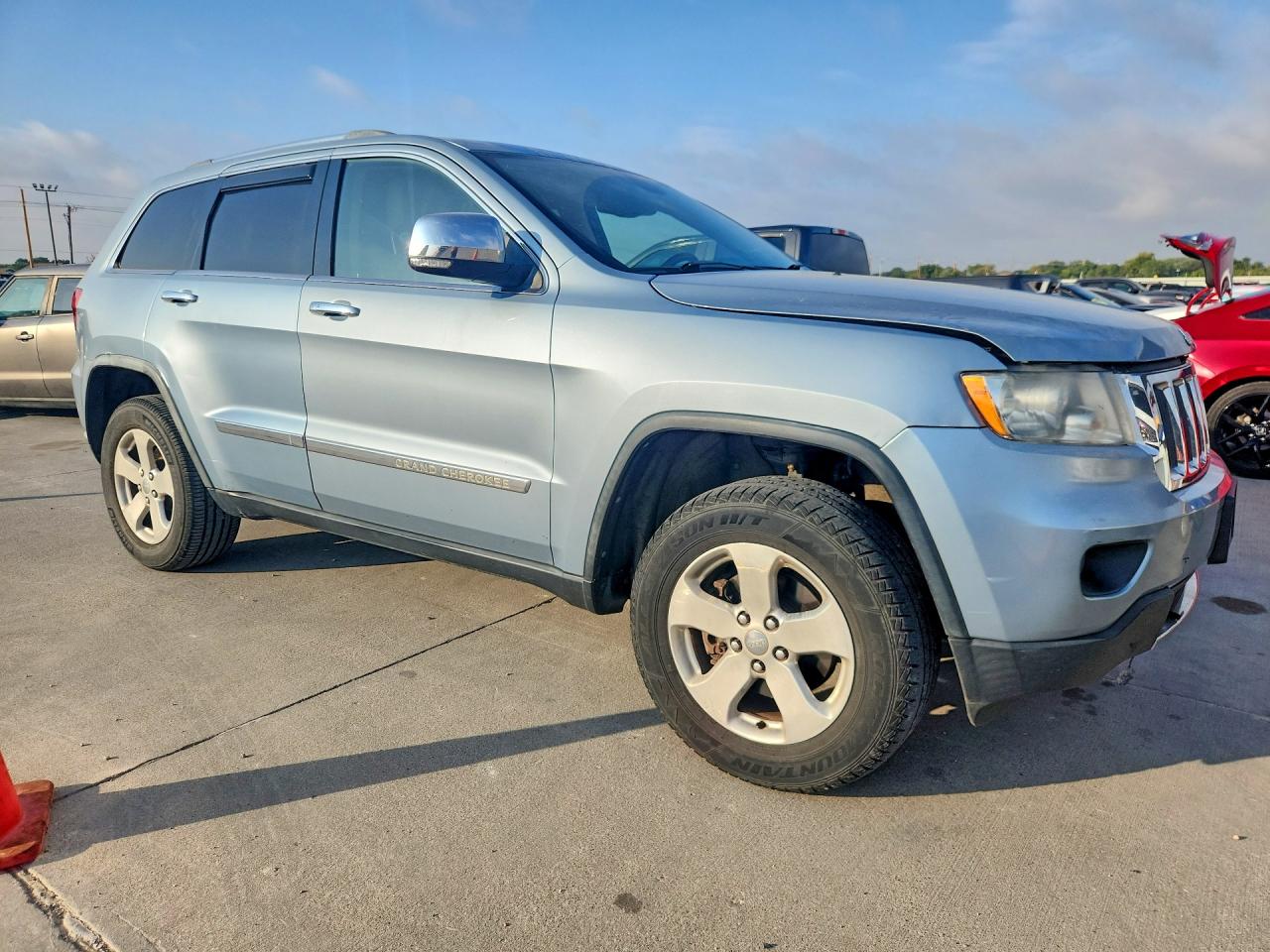 2012 Jeep Grand Cherokee Limited Blue vin: 1C4RJEBG9CC290642