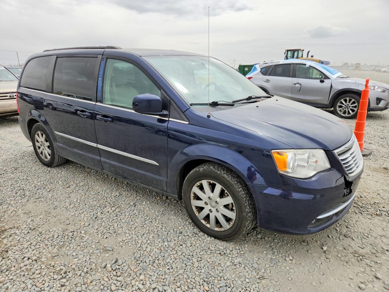 2015 Chrysler Town & Country Touring Blue vin: 2C4RC1BG7FR717752