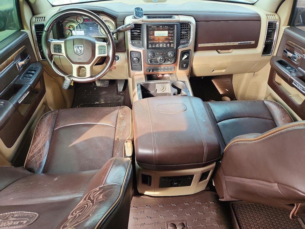 2015 Ram 3500 Longhorn Black vin: 3C63RRNL7FG565237