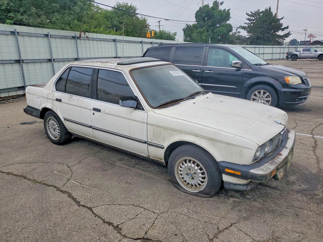 1986 Bmw 325 E Automatic White vin: WBAAE6409G0704997