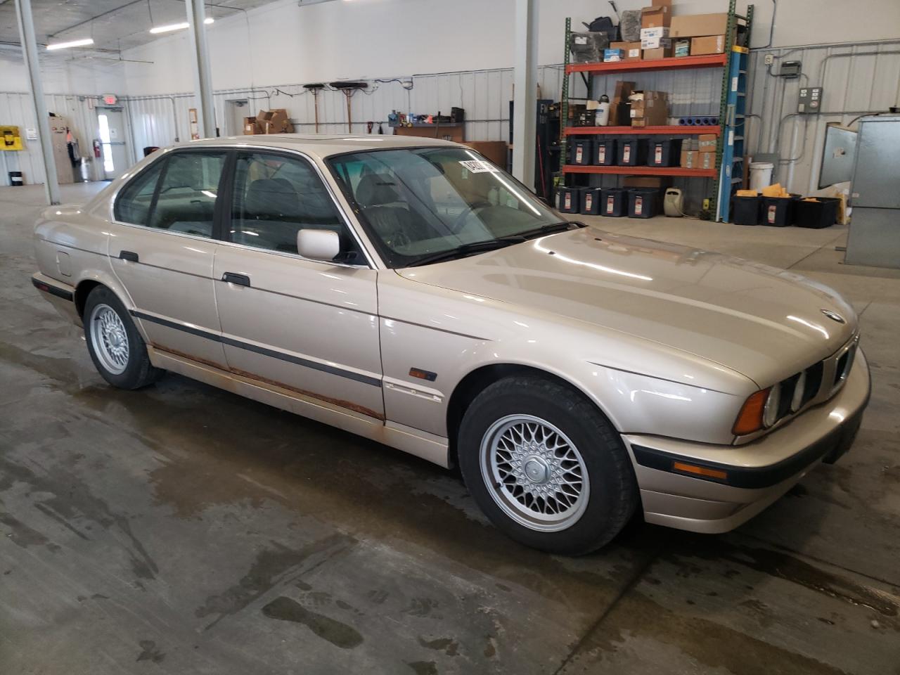 1995 Bmw 525 I Automatic Gold vin: WBAHD6324SGK85395