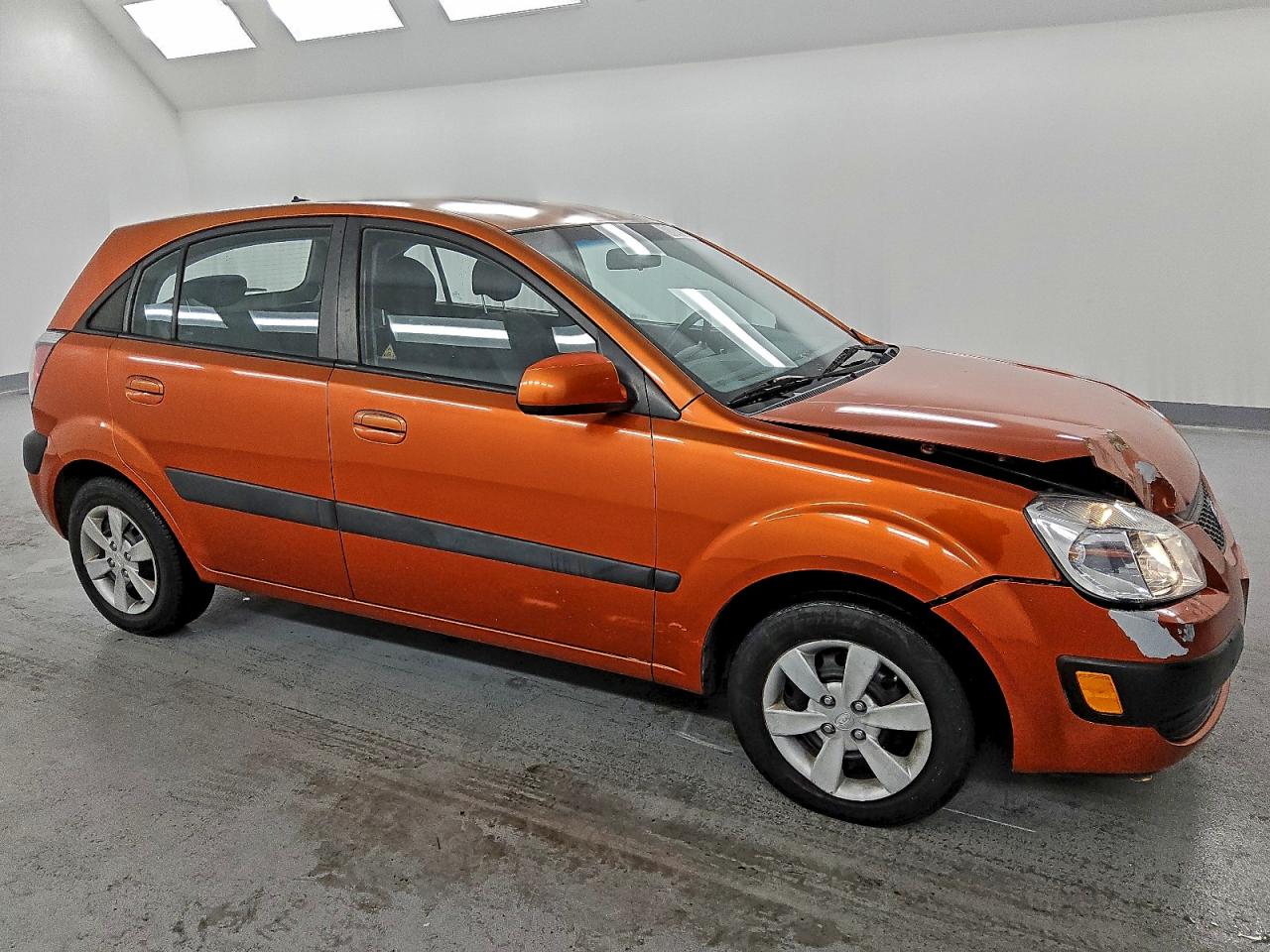 2009 Kia Rio5 Lx Orange vin: KNADE243896567101