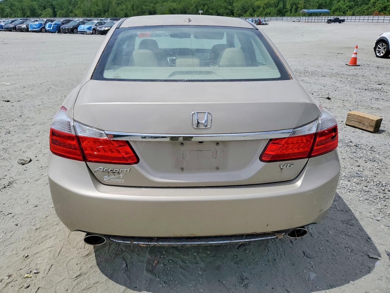 2013 Honda Accord Exl Tan vin: 1HGCR3F82DA021547