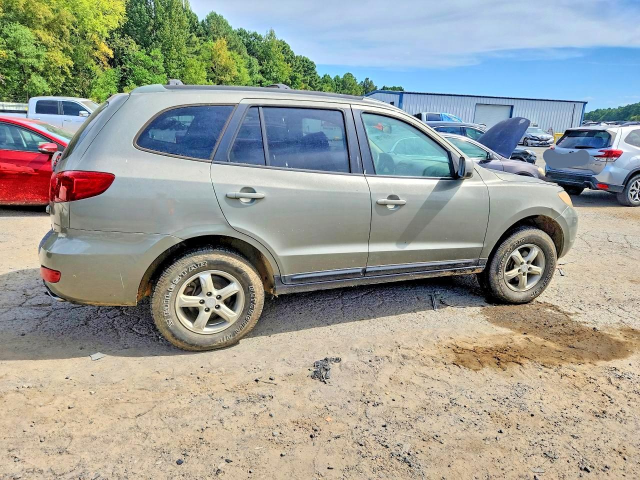 2007 Hyundai Santa Fe Gls Tan vin: 5NMSG13D37H071874