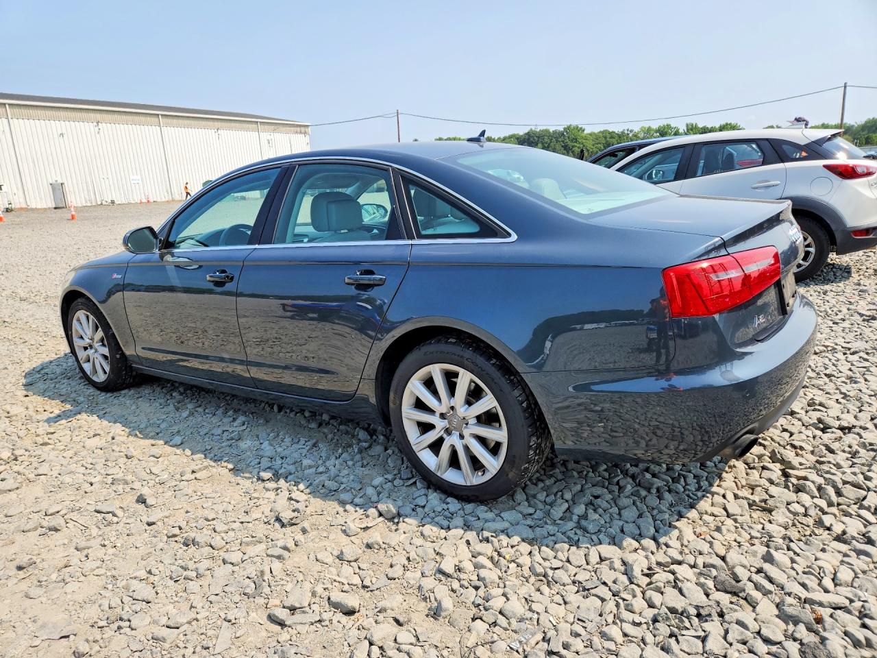 2014 Audi A6 Premium Plus Gray vin: WAUFGBFC9EN056500