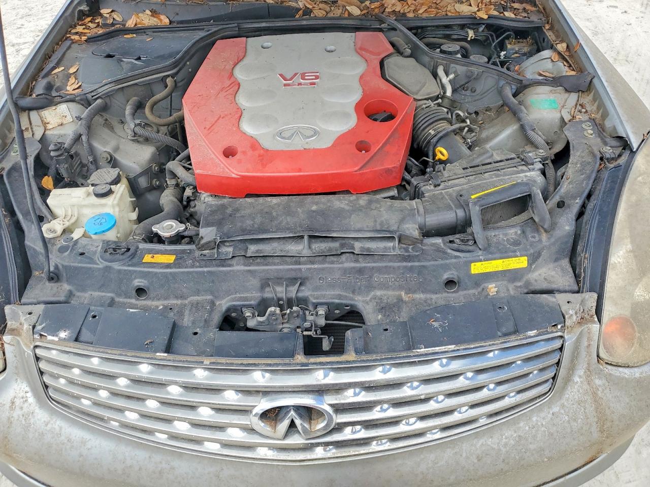 2004 Infiniti G35 Base Silver vin: JNKCV54E44M809368