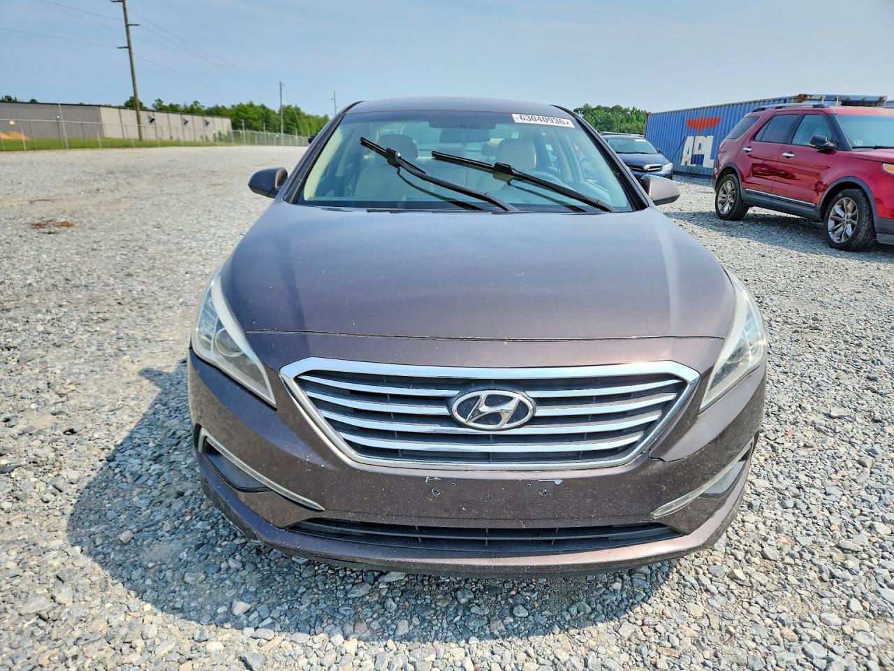 2015 Hyundai Sonata Se Brown vin: 5NPE24AF1FH137440