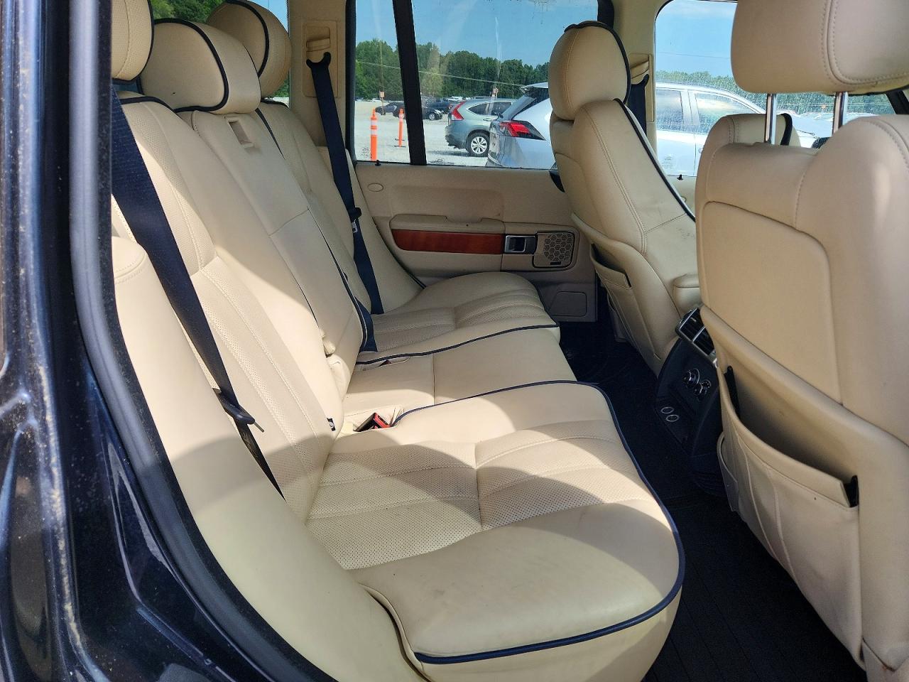 2008 Land Rover Range Rover Supercharged Blue vin: SALMF13468A271597