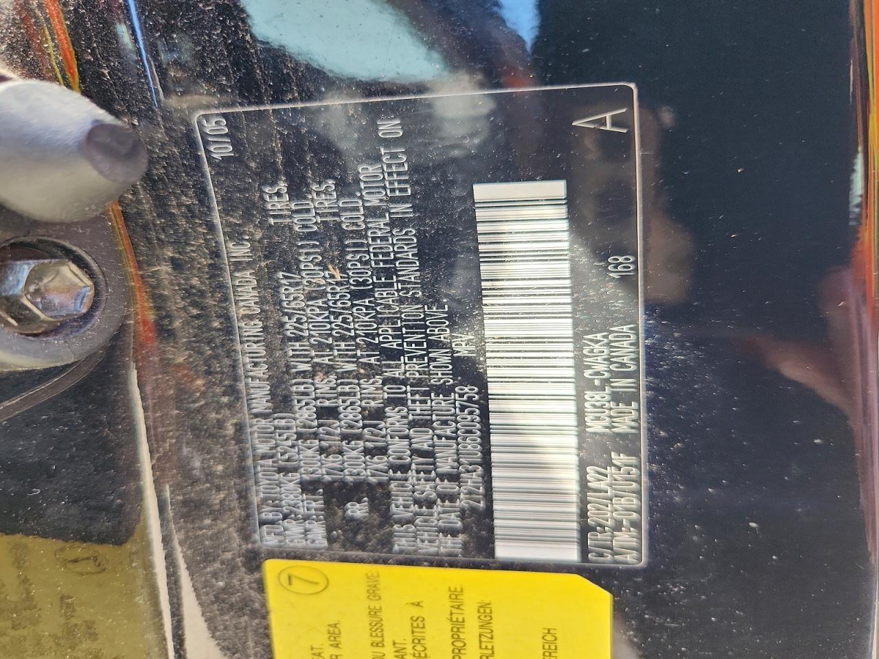 2006 Lexus Rx 330 Черный vin: 2T2HA31U86C095758