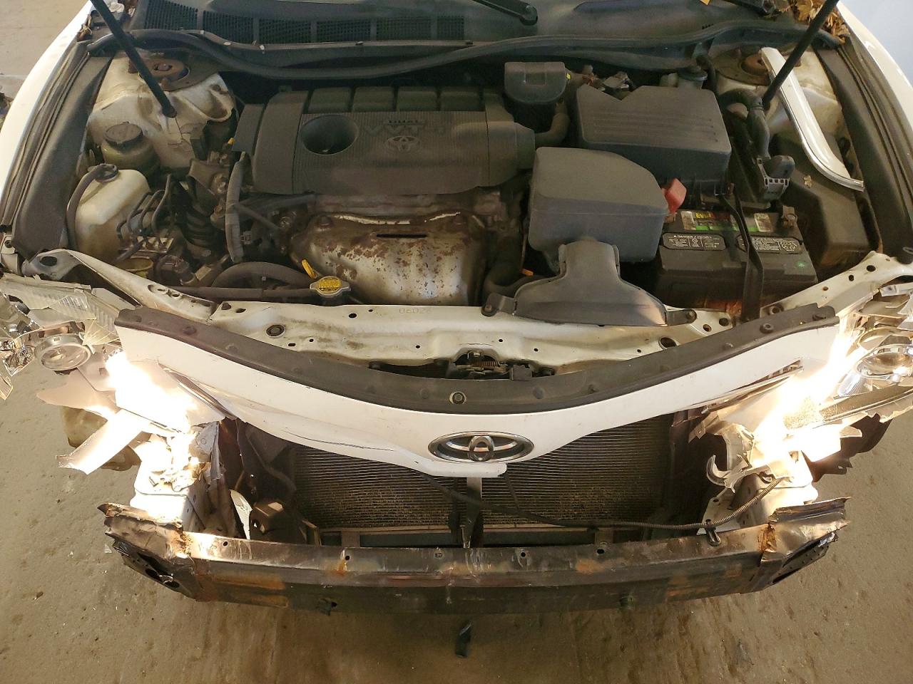 2011 Toyota Camry Le White vin: 4T4BF3EK5BR167969