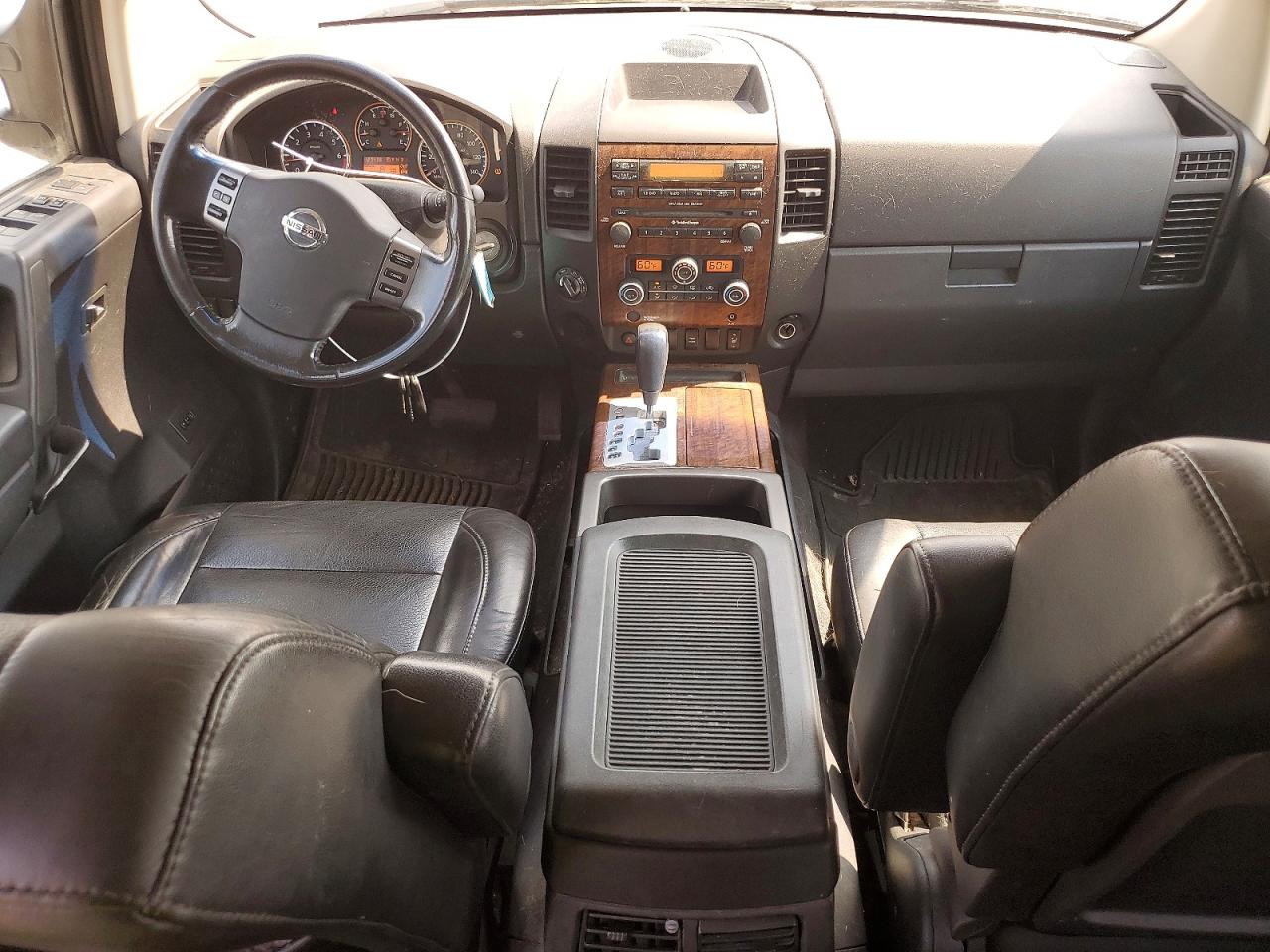 2008 Nissan Titan Xe Red vin: 1N6AA07C28N307554