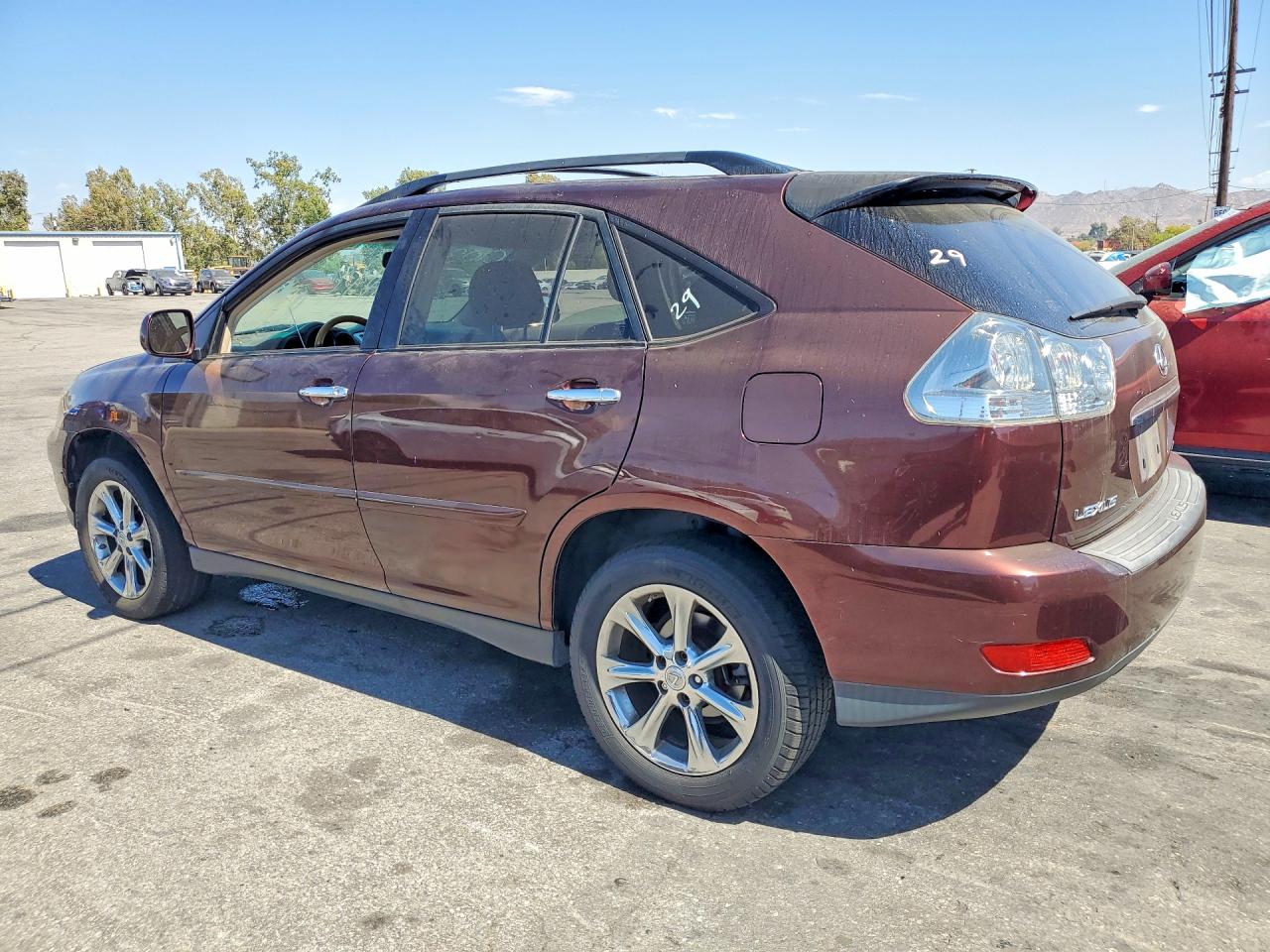 2009 Lexus Rx 350 Бордовый vin: JTJGK31U790016024