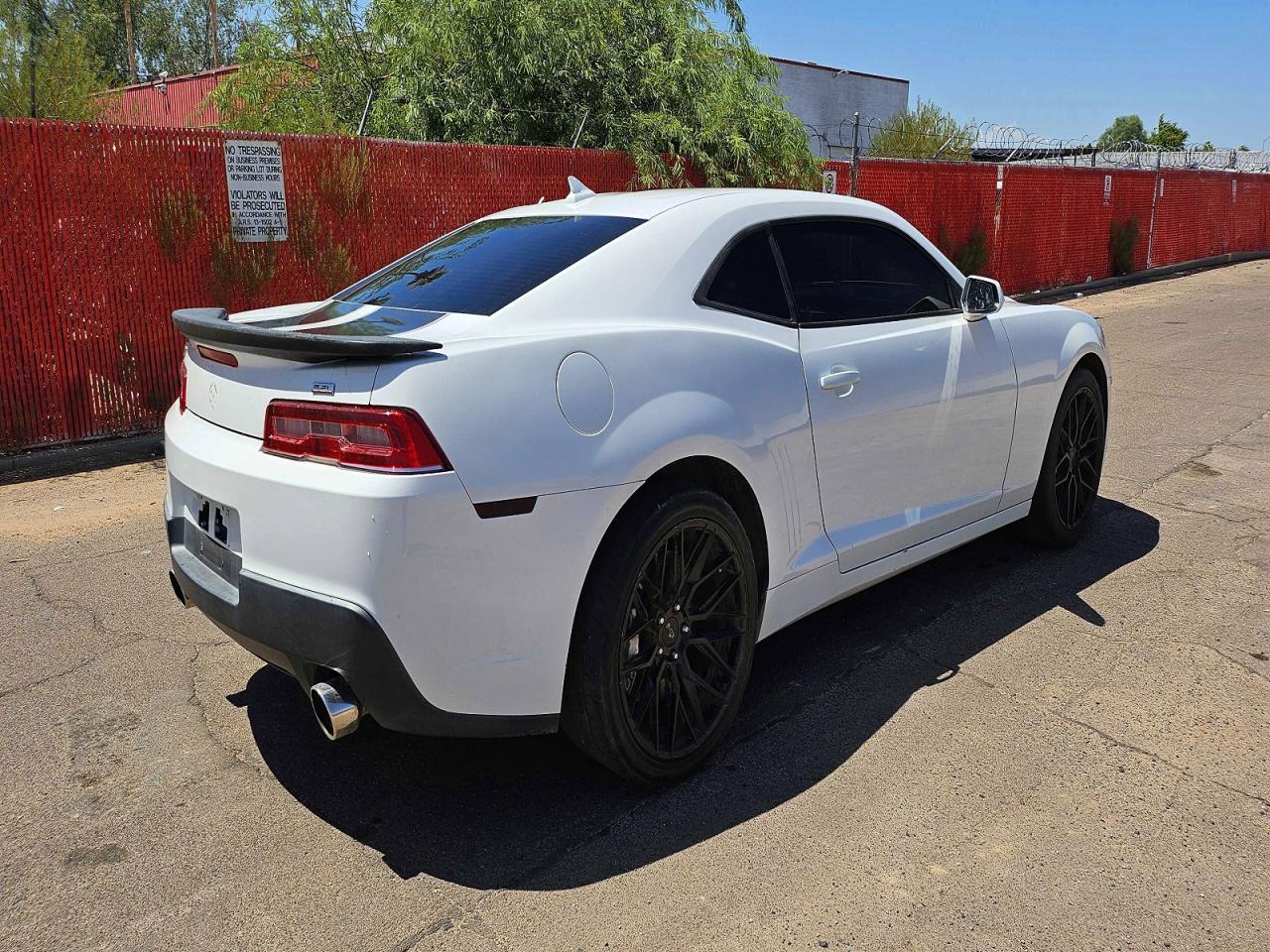 2014 Chevrolet Camaro Ss White vin: 2G1FJ1EJ3E9289203