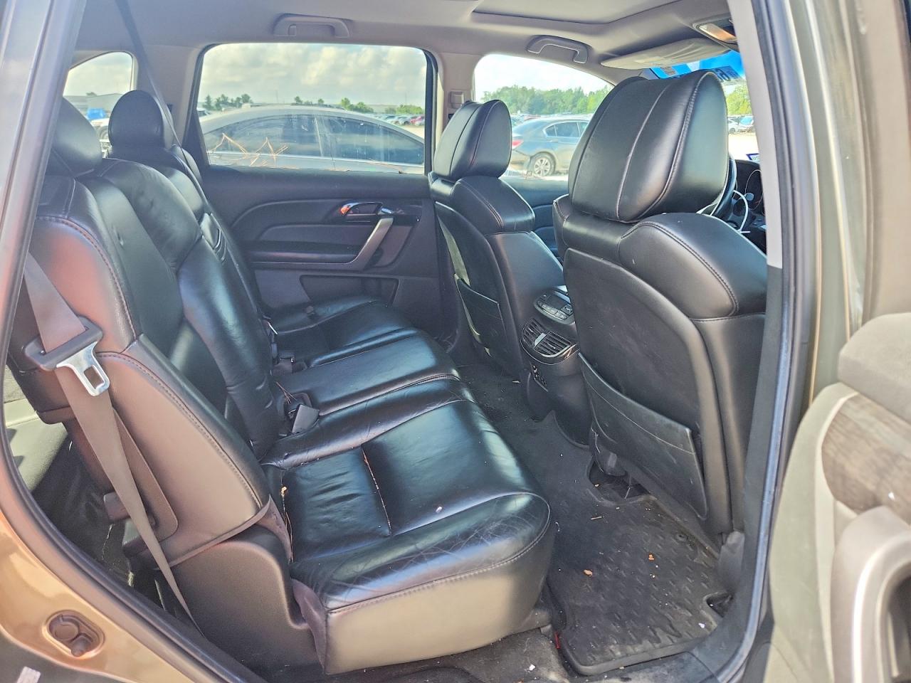 2007 Acura Mdx Technology Зеленый vin: 2HNYD28427H550004