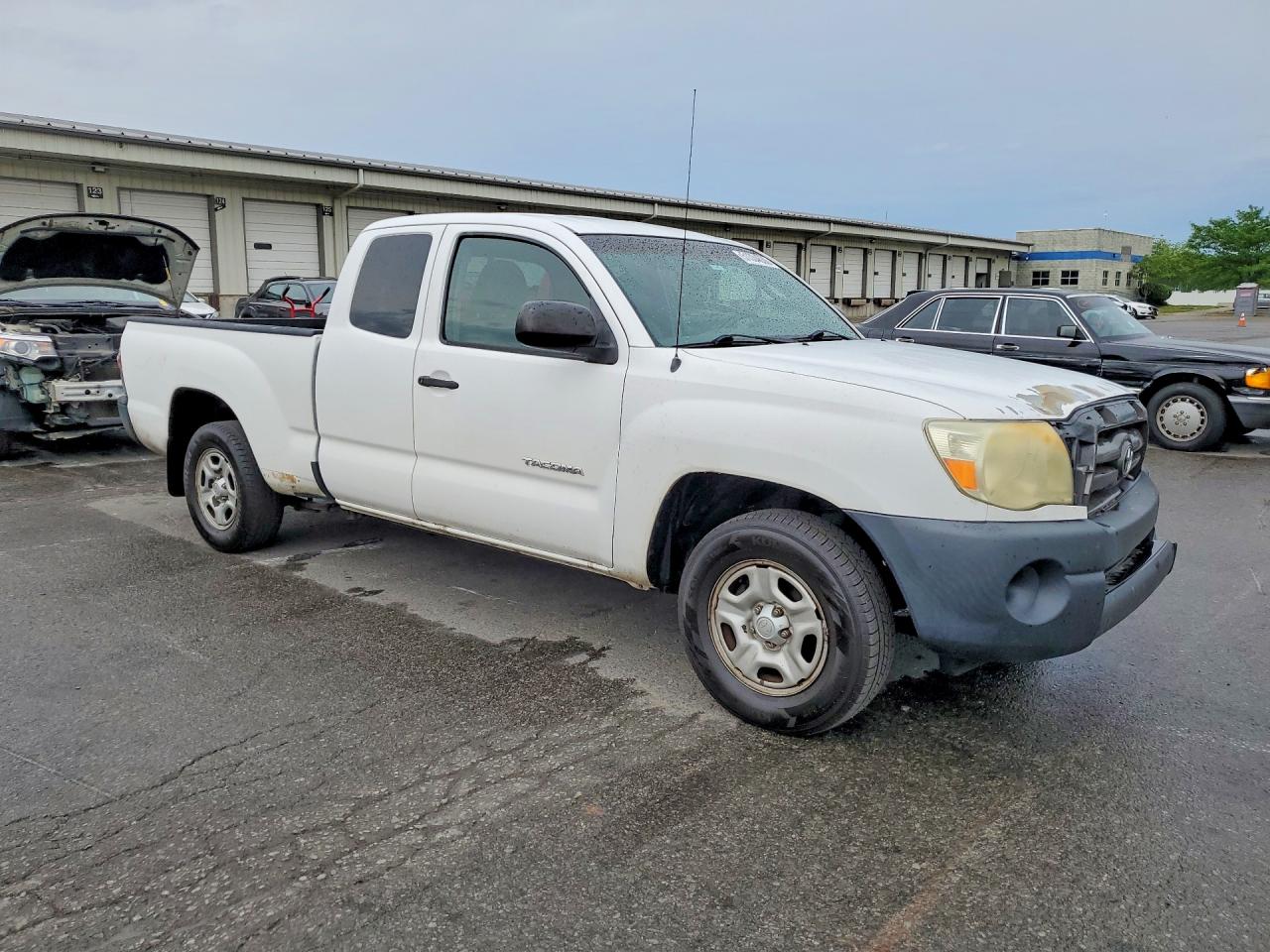 2009 Toyota Tacoma Access Cab Белый vin: 5TETX22N79Z626087