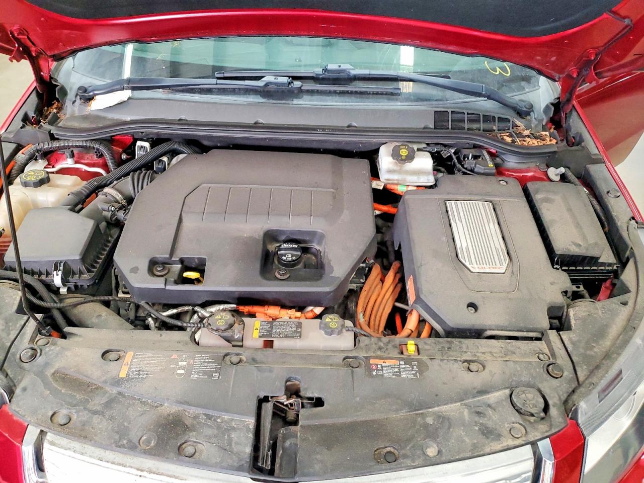 2015 Chevrolet Volt Red vin: 1G1RD6E40FU124404