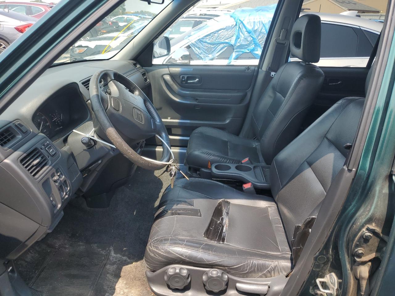 2001 Honda Cr-v Se   Green vin: JHLRD18711C054879
