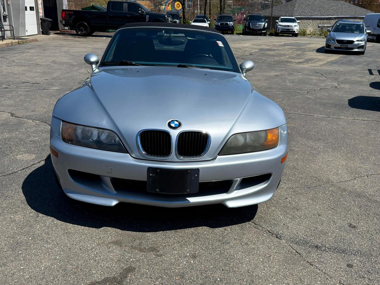 1998 Bmw M Roadster Silver vin: WBSCK9338WLC87527