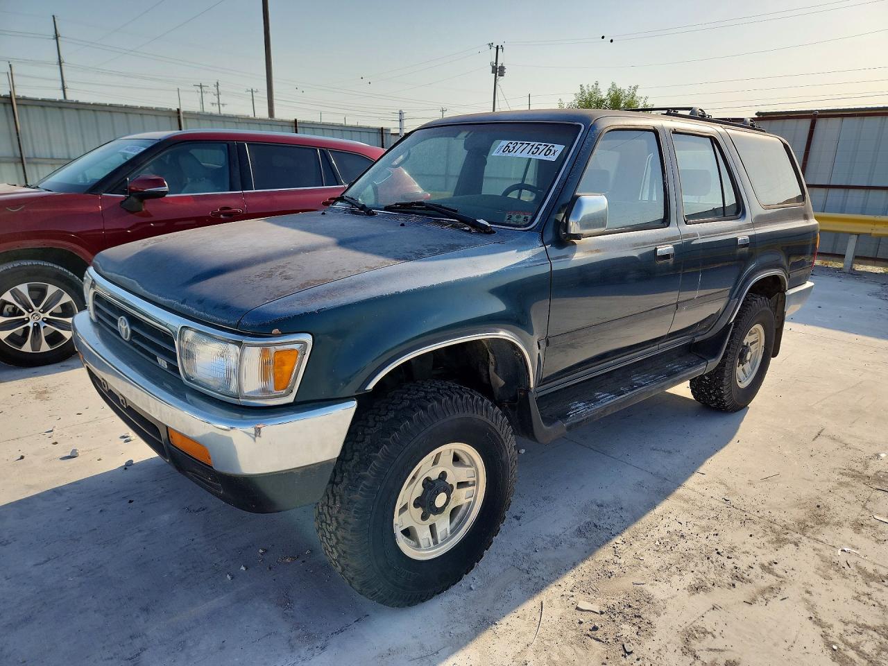 1995 Toyota 4runner Sr5 V6 Green vin: JT3VN39W6S0176140