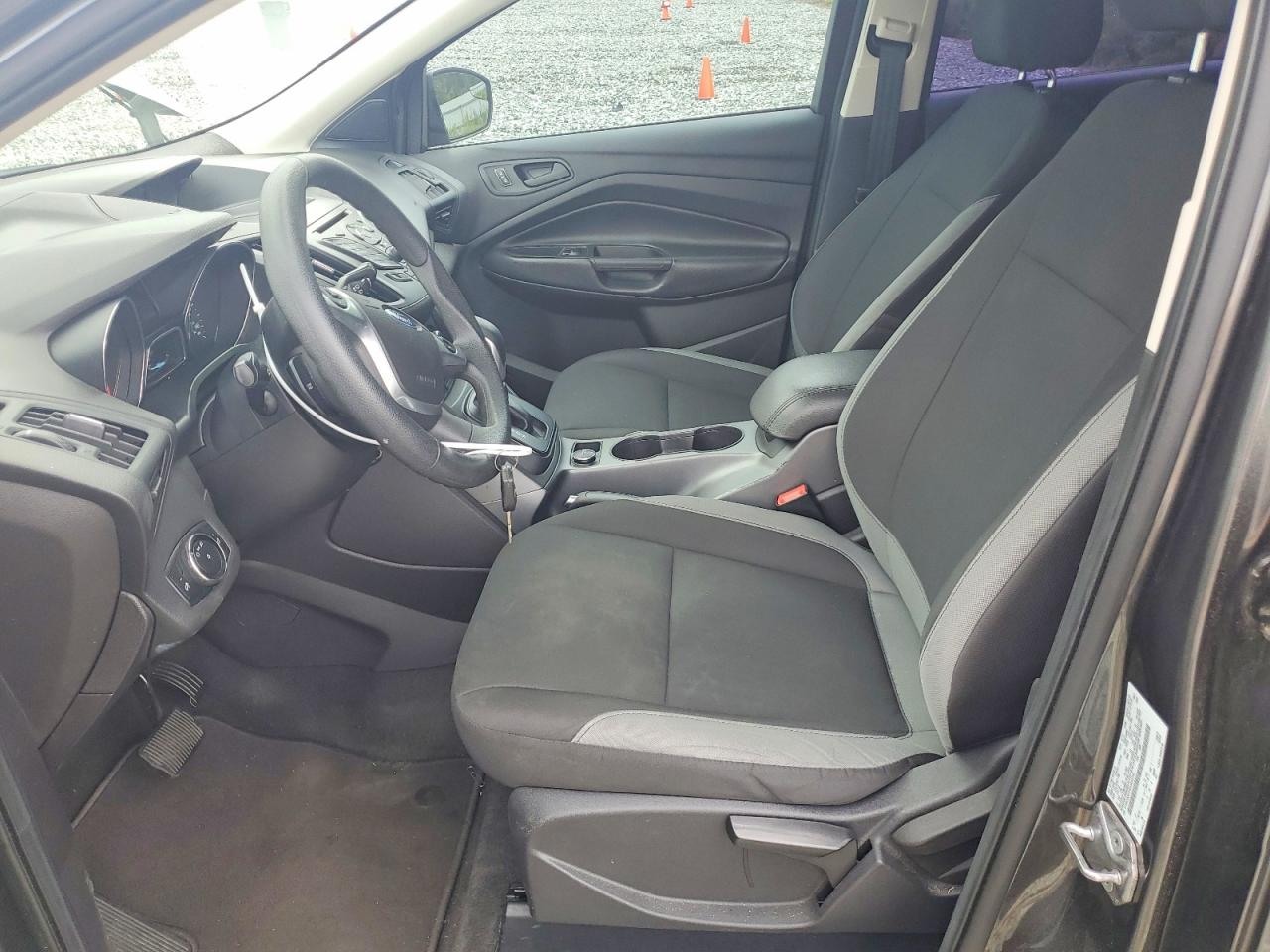 2015 Ford Escape S Gray vin: 1FMCU0F73FUA42150