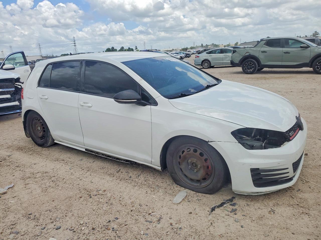 2016 Volkswagen Gti S Белый vin: 3VW4T7AU3GM044100