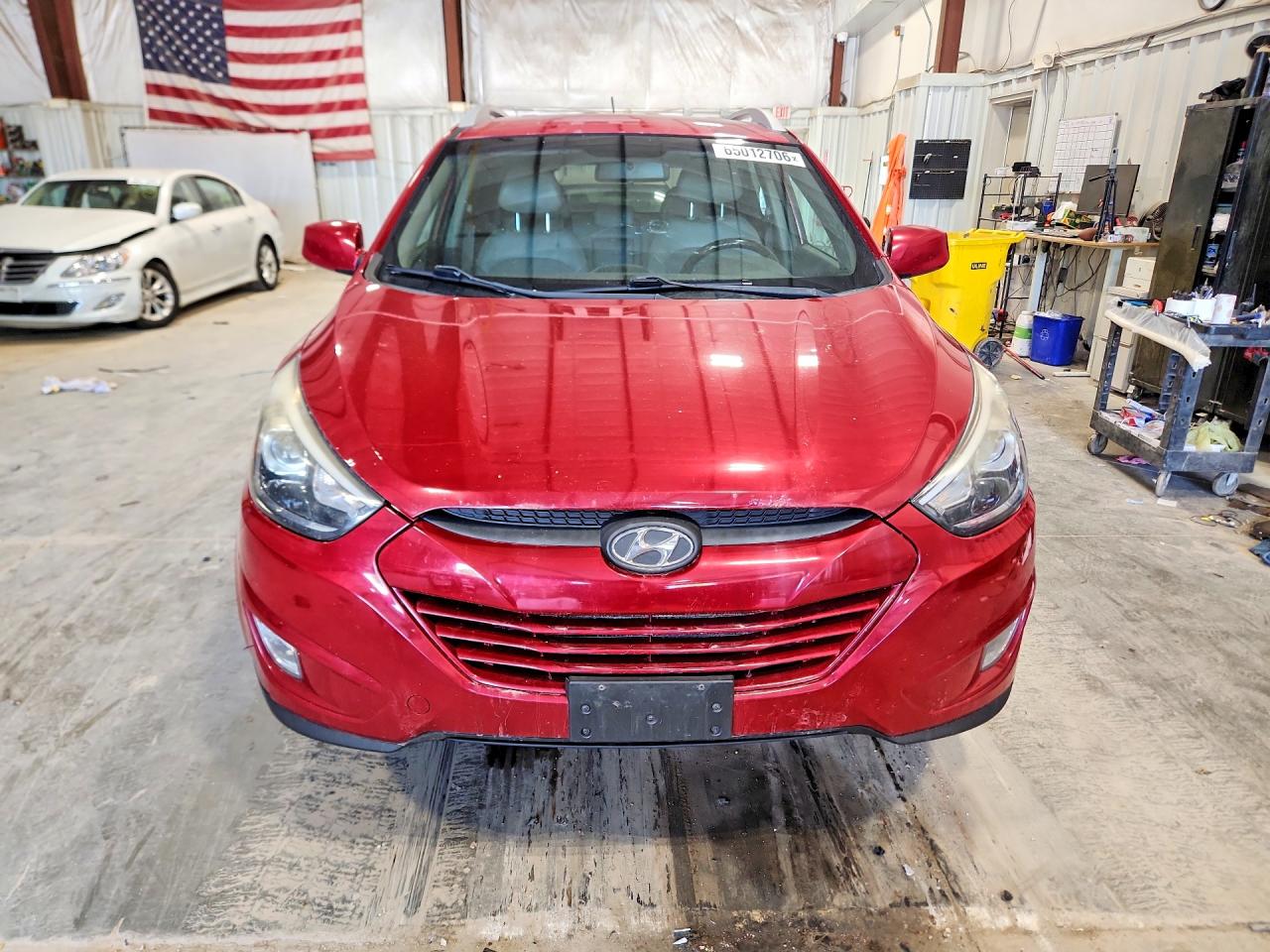 2014 Hyundai Tucson Se Red vin: KM8JUCAGXEU934121